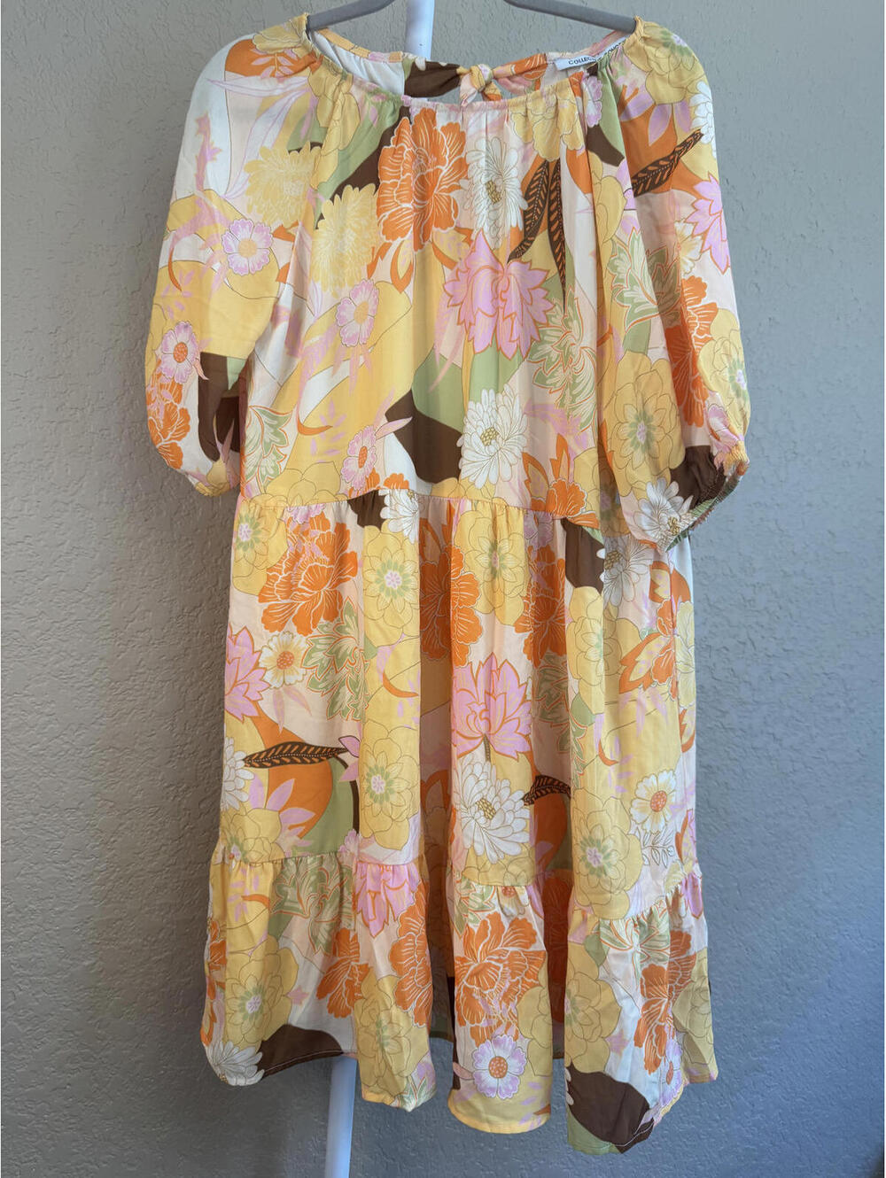 Collective Concepts- Medium Floral Dress